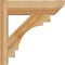 Ekena Millwork Merced Slat Rough Sawn Outlooker, Western Red Cedar, 6"W x 18"D x 18"H OUT06X18X18MRC06RWR - alternate 4
